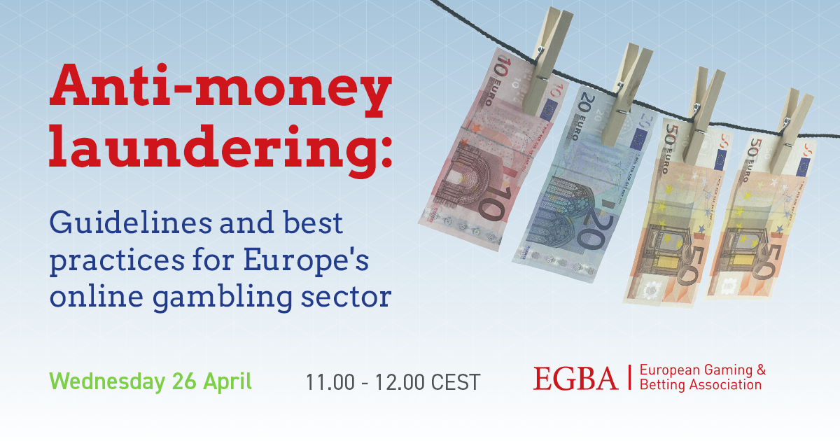 EGBA publishes new anti-money laundering guidelines for online gambling 